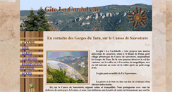 Desktop Screenshot of gite-la-cardabelle.com